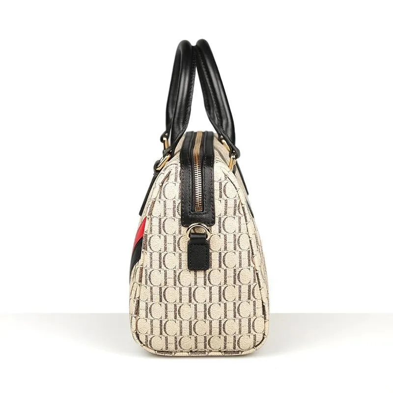 Classic Women  Large Capacity Boston Handbags
