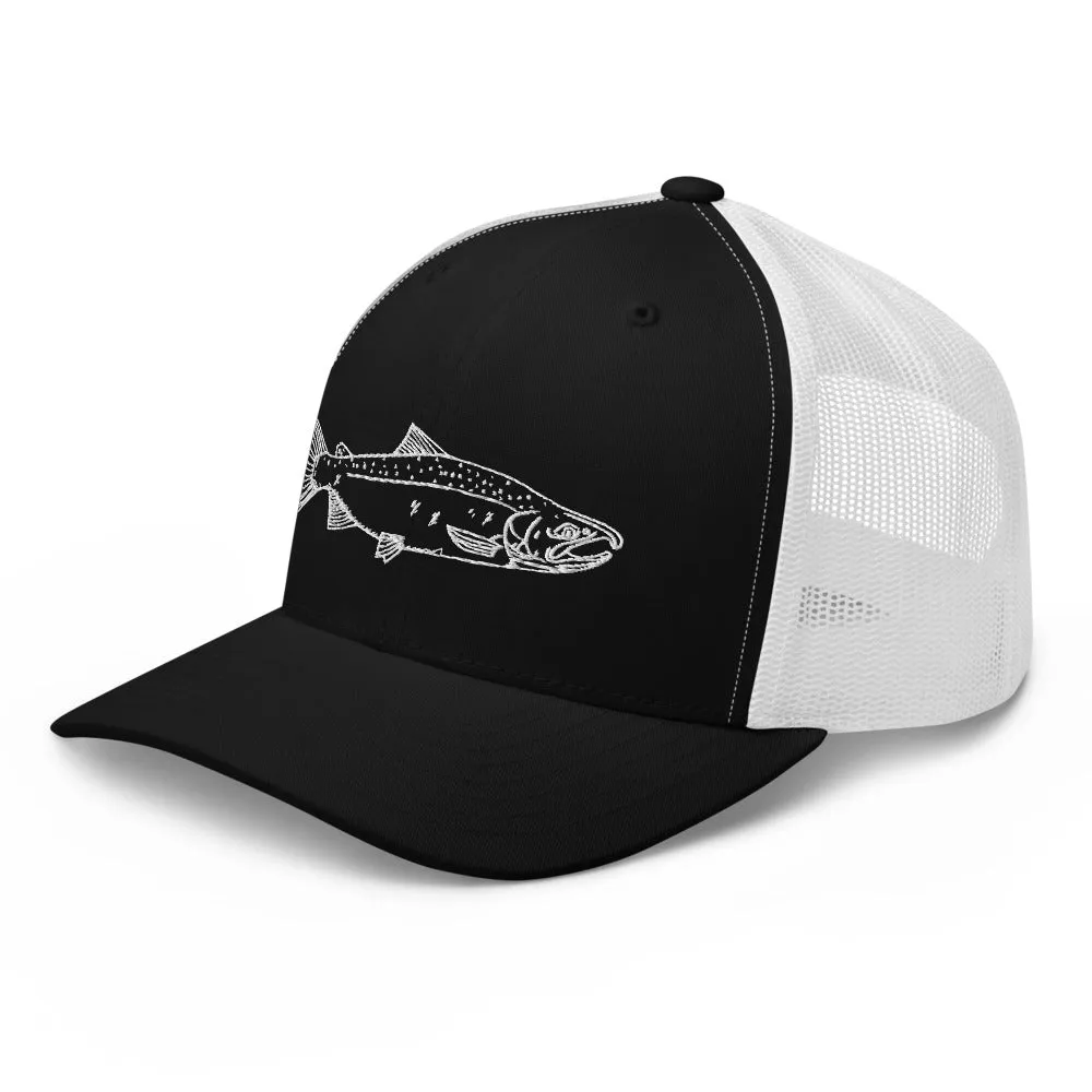 Coho Salmon Trucker Hat