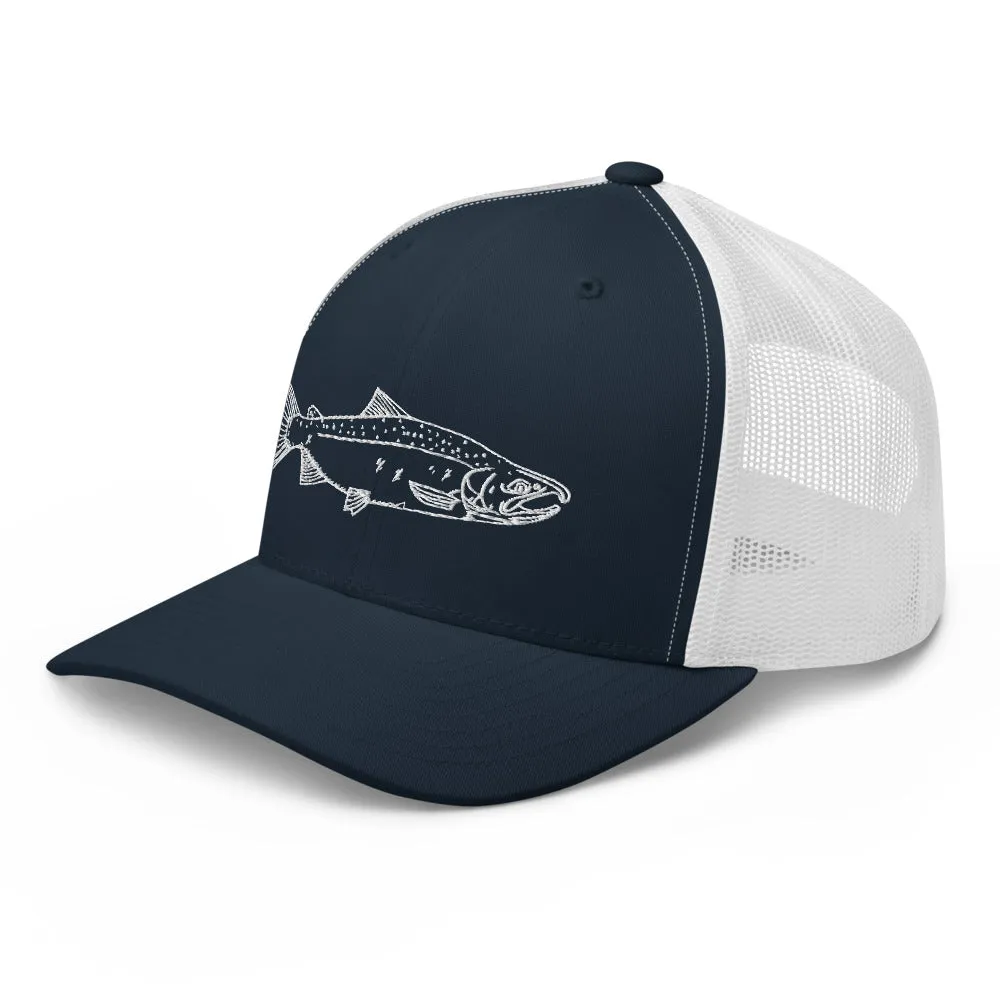 Coho Salmon Trucker Hat