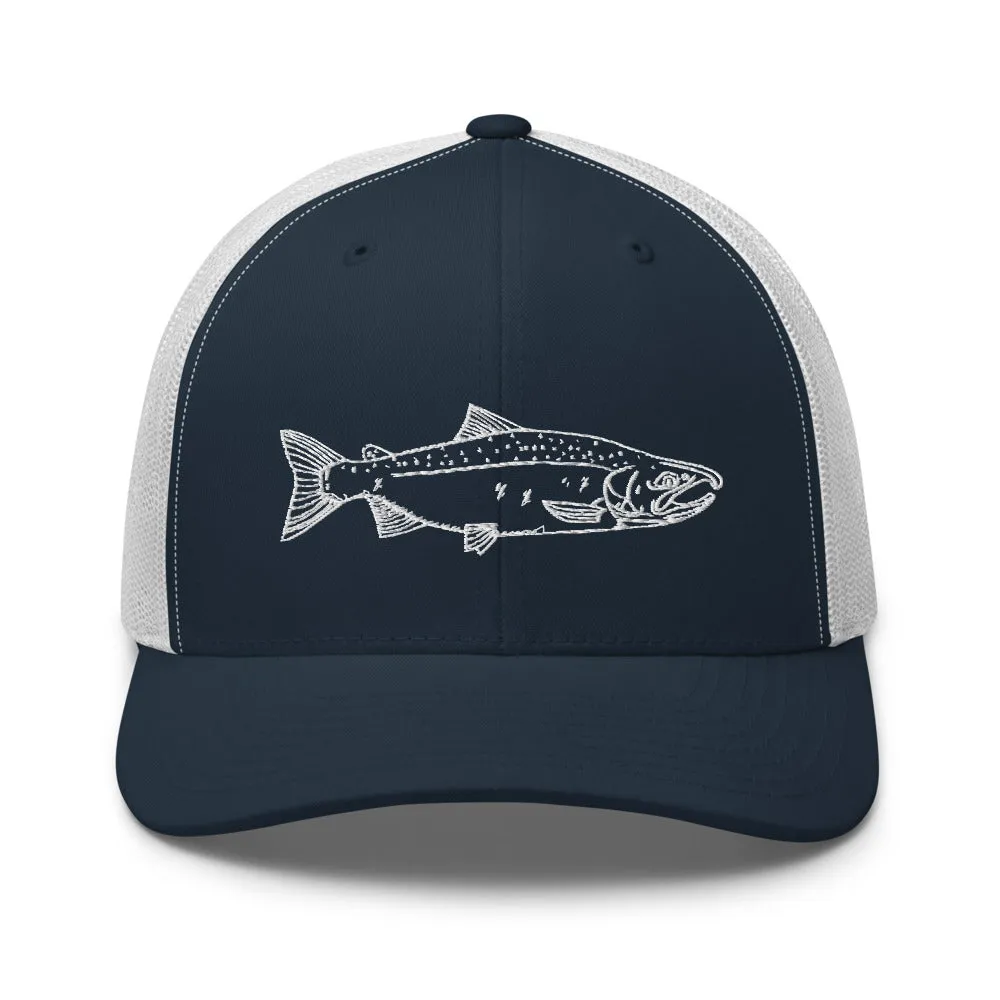 Coho Salmon Trucker Hat