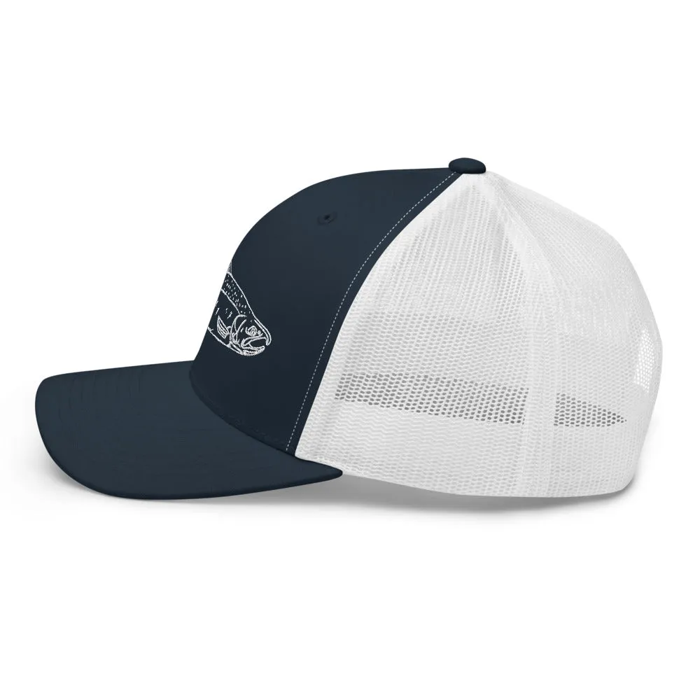 Coho Salmon Trucker Hat