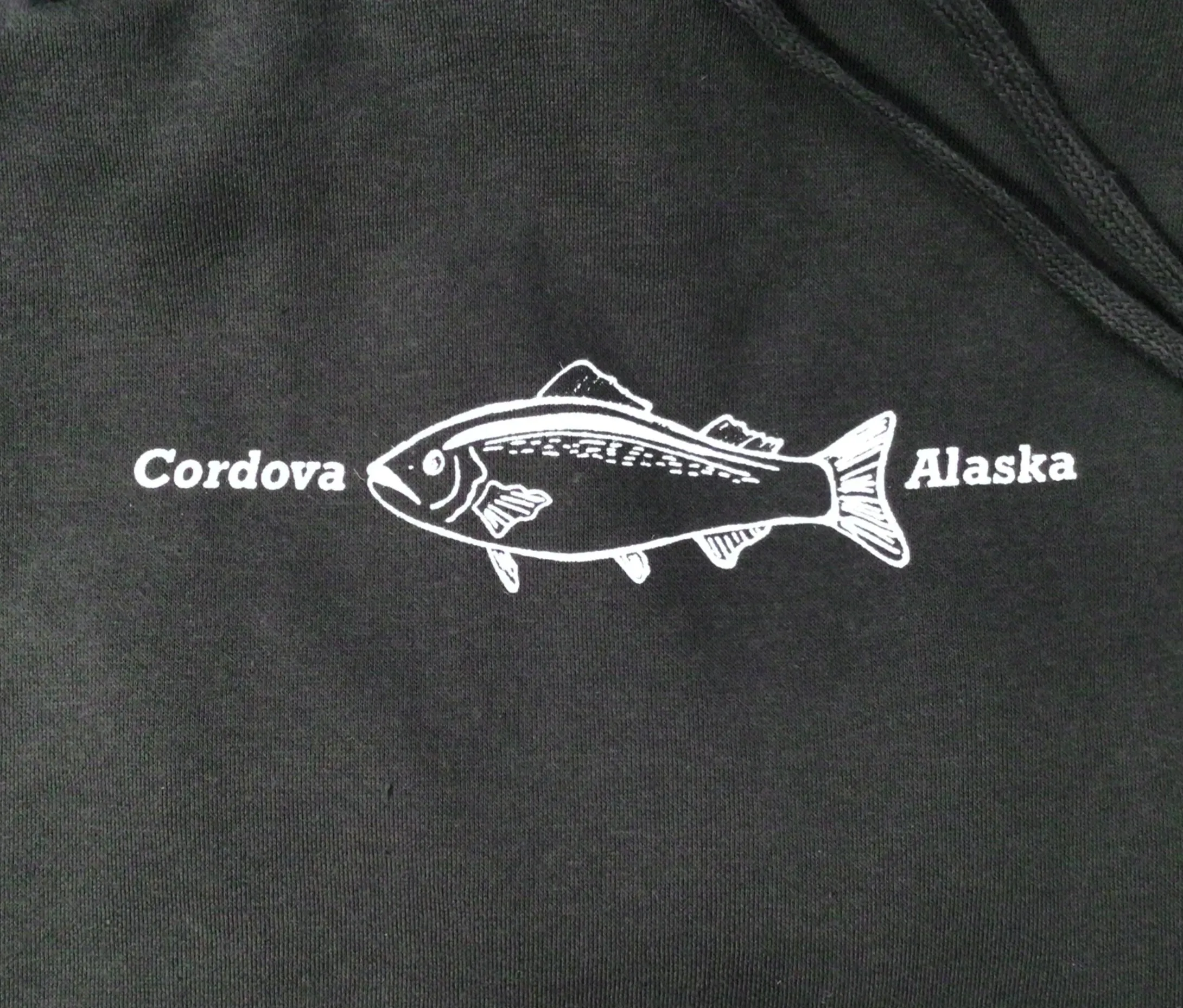 Cordova Alaska Salmon Sweatshirt