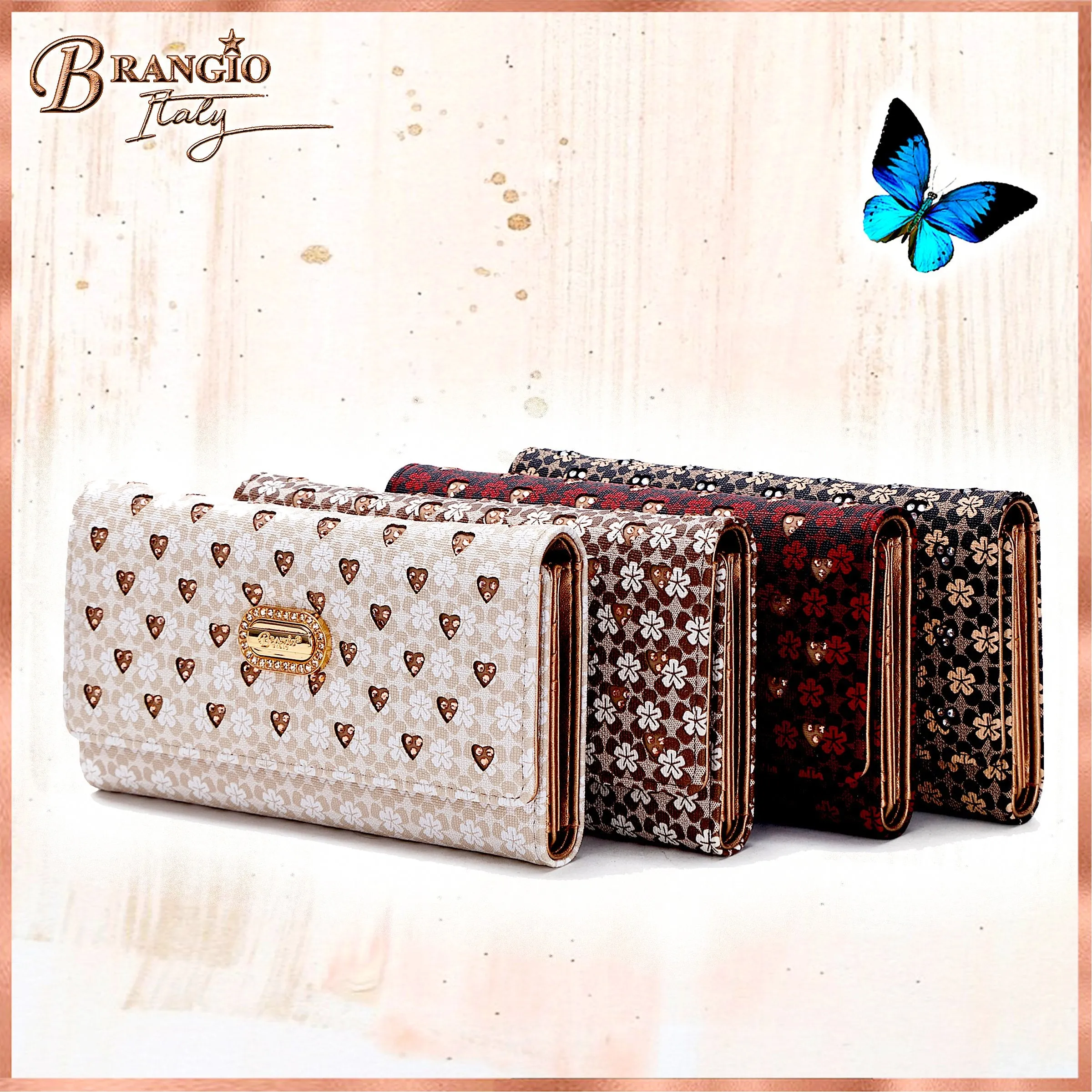 Diamond Goddess Tri-Fold Wallet [RQW8078]