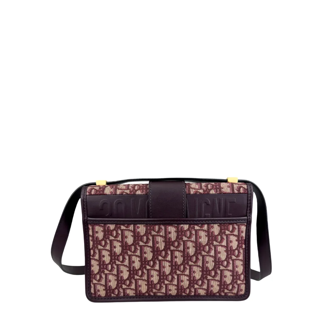 Dior Burgundy 30 Montaigne Bag