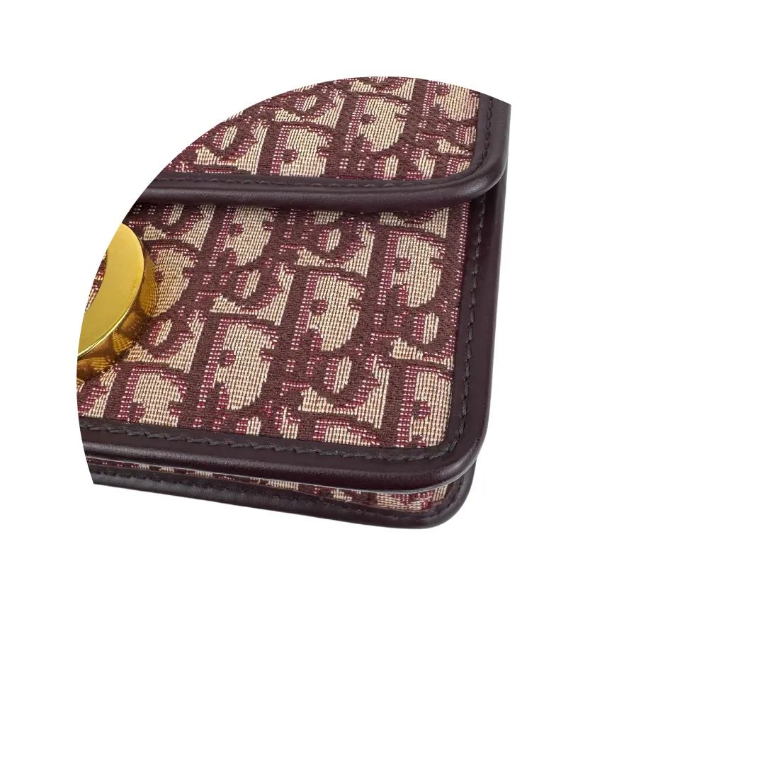 Dior Burgundy 30 Montaigne Bag