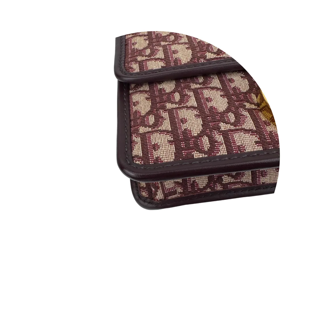 Dior Burgundy 30 Montaigne Bag