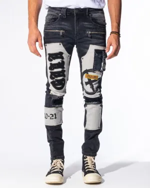 DOOMSDAY DENIM (JET BLACK/CHARCOAL)