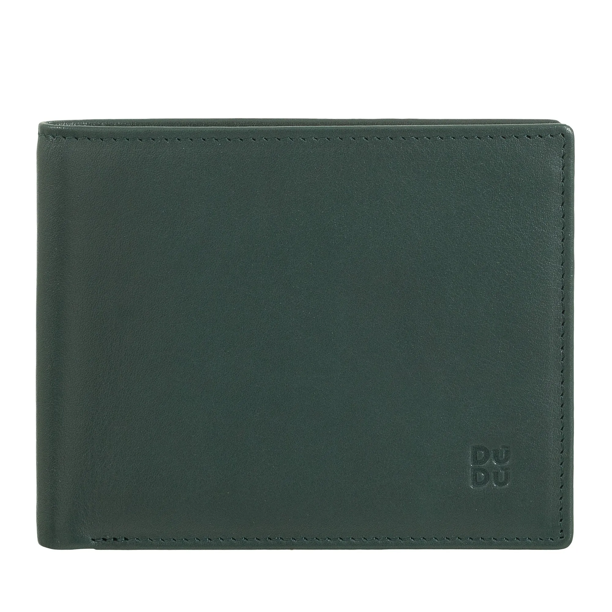 Dudu Rfid men's leather wallet in colored nappa nappa with holder and cards holder