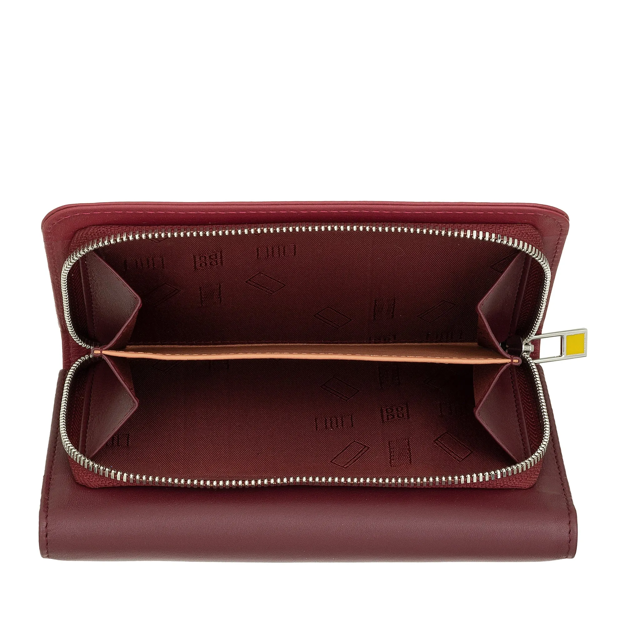 Dudu Women's Wallet In Colored Soft Leather, Bags with Keep Liest Doors, 12 Card Card holders, Multicolor