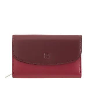 Dudu Women's Wallet In Colored Soft Leather, Bags with Keep Liest Doors, 12 Card Card holders, Multicolor