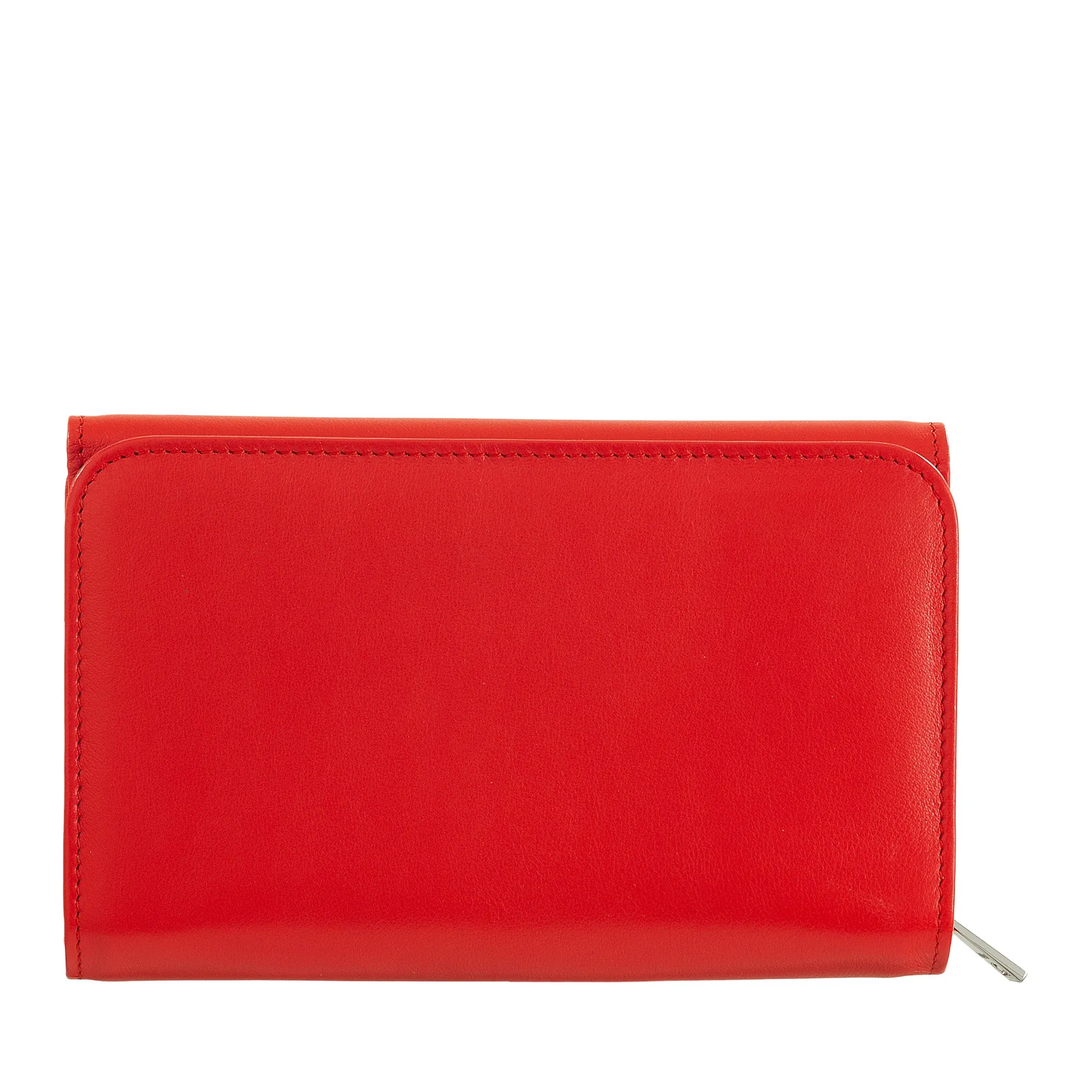 Dudu Women's Wallet In Colored Soft Leather, Bags with Keep Liest Doors, 12 Card Card holders, Multicolor
