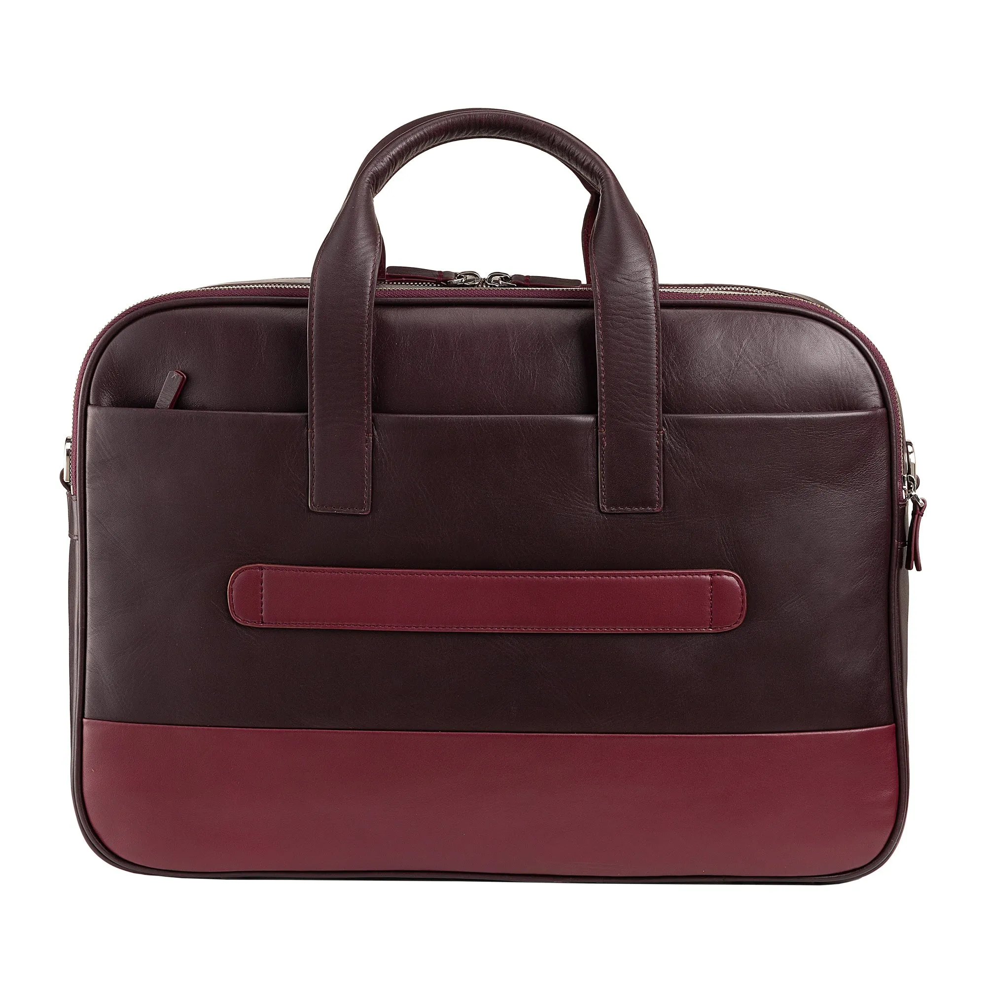 DUDU Work Bag Men's Woman In Leather, PC Desk or MacBook Up 16 -inch, Ventocuor Ventocuor Office Documentary Handle with shoulder strap, handles and double zipper