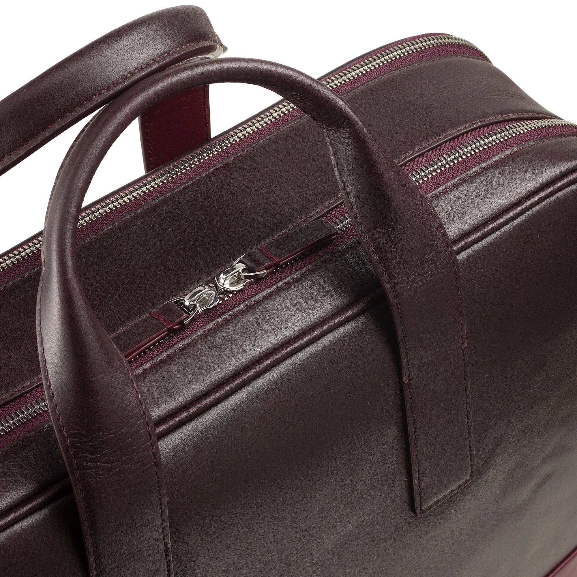 DUDU Work Bag Men's Woman In Leather, PC Desk or MacBook Up 16 -inch, Ventocuor Ventocuor Office Documentary Handle with shoulder strap, handles and double zipper