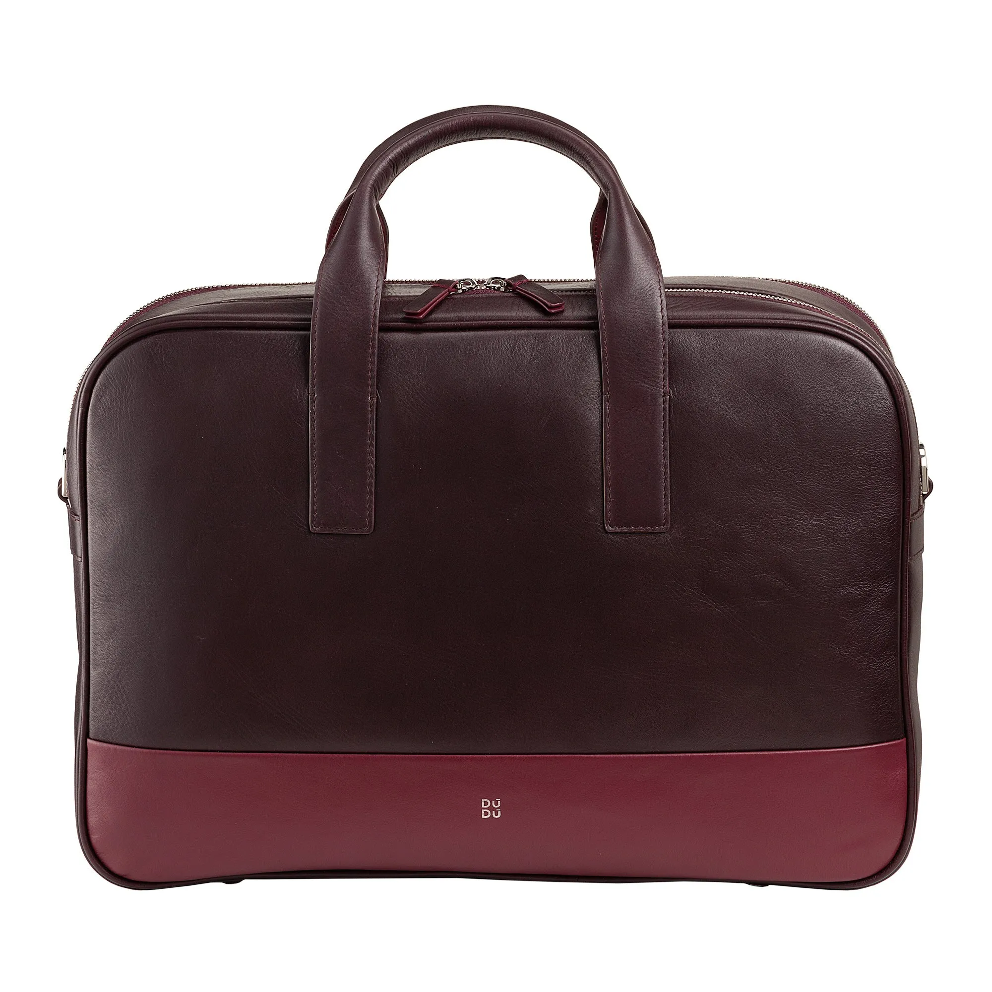 DUDU Work Bag Men's Woman In Leather, PC Desk or MacBook Up 16 -inch, Ventocuor Ventocuor Office Documentary Handle with shoulder strap, handles and double zipper