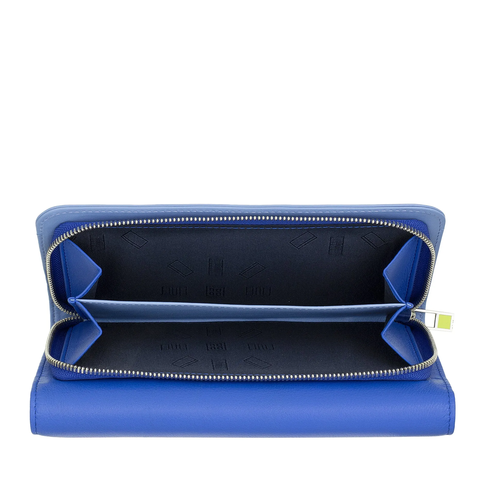 DUDU WORLD WORLD WORLD IN REAL LEATHER, RFID shielded, Portamonete hinge wallets, Multi compartments