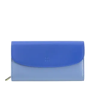 DUDU WORLD WORLD WORLD IN REAL LEATHER, RFID shielded, Portamonete hinge wallets, Multi compartments