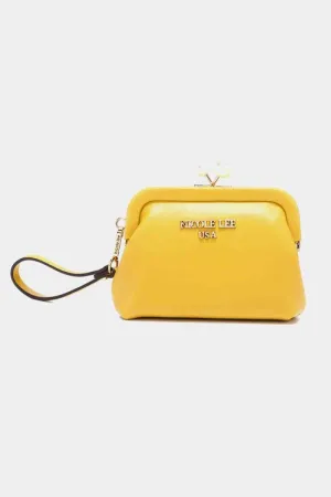 Elise Pearl Vegan Leather Coin Purse