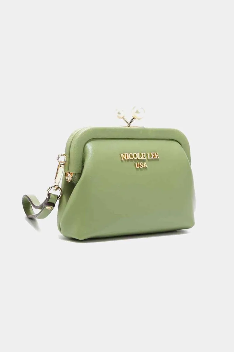 Elise Pearl Vegan Leather Coin Purse