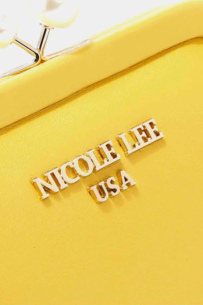Elise Pearl Vegan Leather Coin Purse