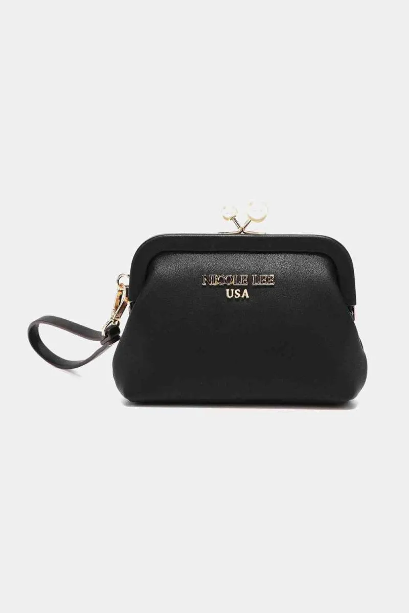Elise Pearl Vegan Leather Coin Purse