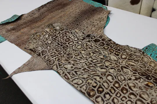 EMBOSSED LEATHER BUNDLE - 15 - 25 sq.ft. - Embossed Leather 3 - 4 Colors
