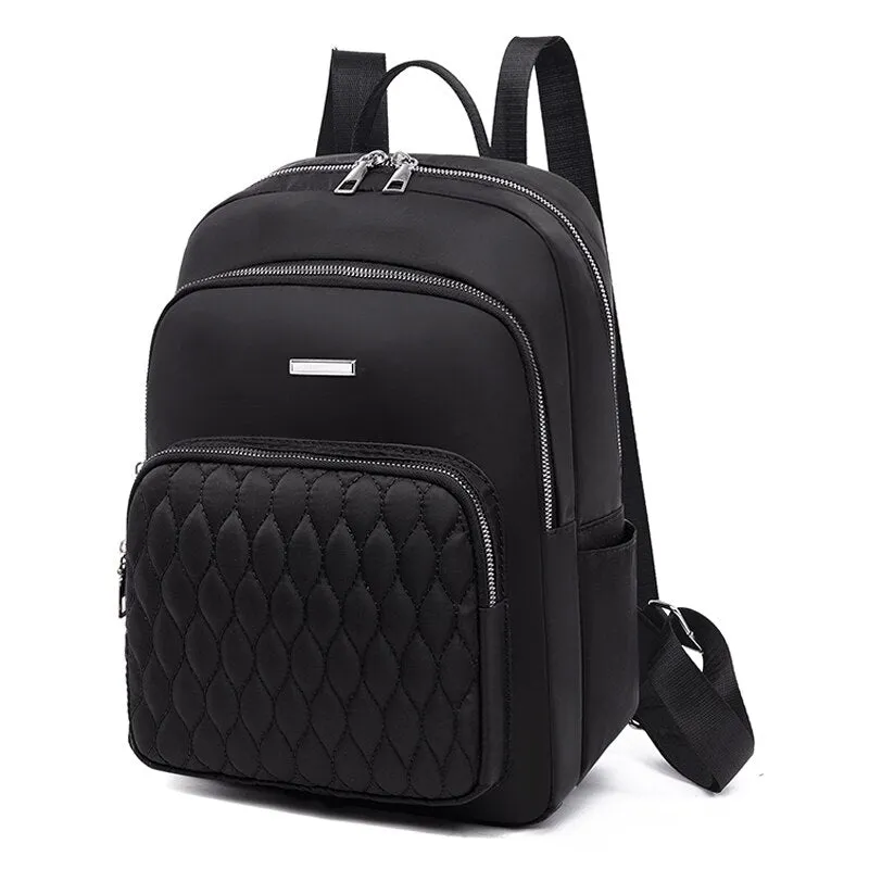 Fashion Casual Women Travel Backpack Pretty Style Girls School Book Backpack High Quality Durable Soft Fabric Women&#39;s Backpack