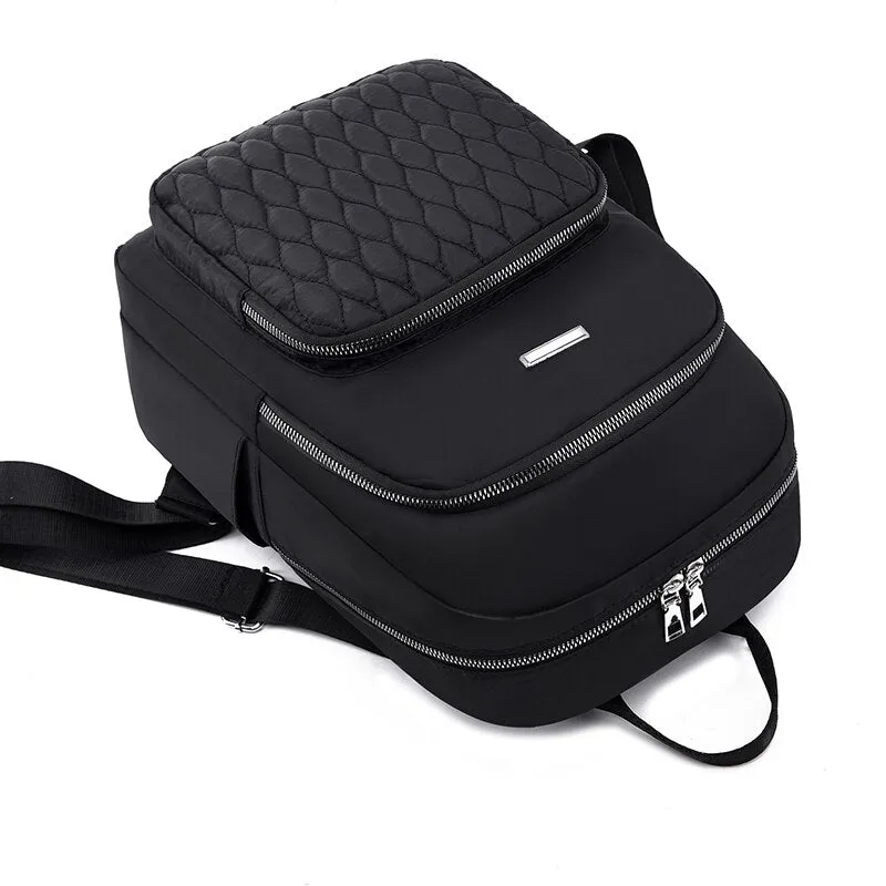 Fashion Casual Women Travel Backpack Pretty Style Girls School Book Backpack High Quality Durable Soft Fabric Women&#39;s Backpack
