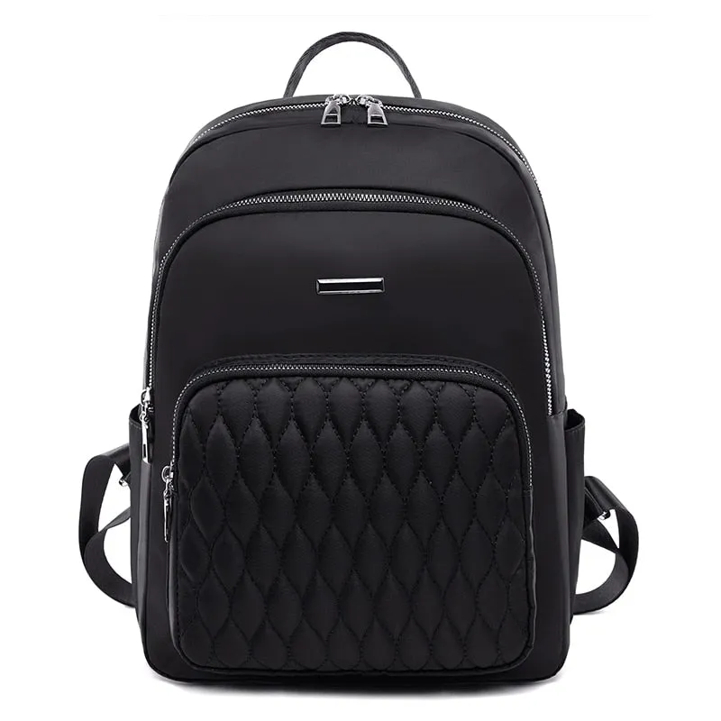 Fashion Casual Women Travel Backpack Pretty Style Girls School Book Backpack High Quality Durable Soft Fabric Women&#39;s Backpack