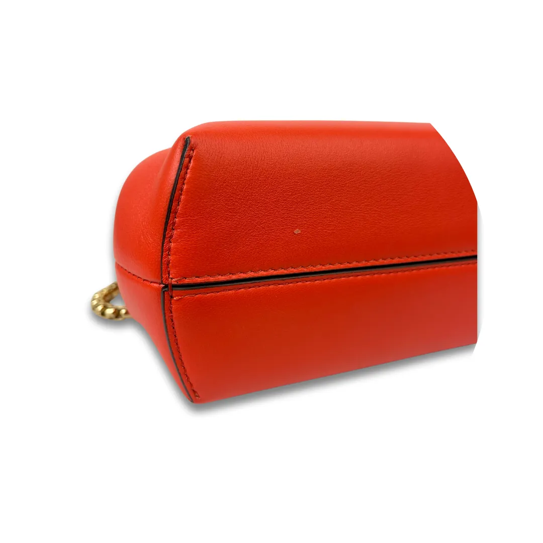 Fendi First Small Coral with Fur Strap