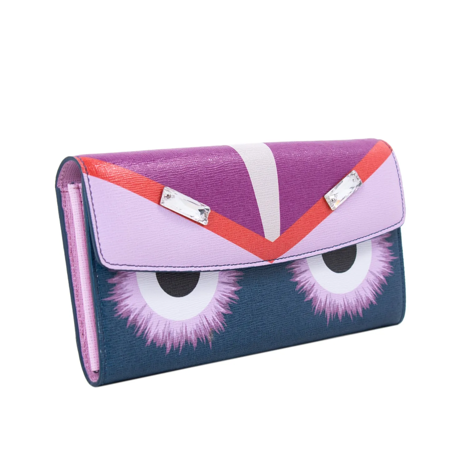 Fendi Monster Continental Wallet