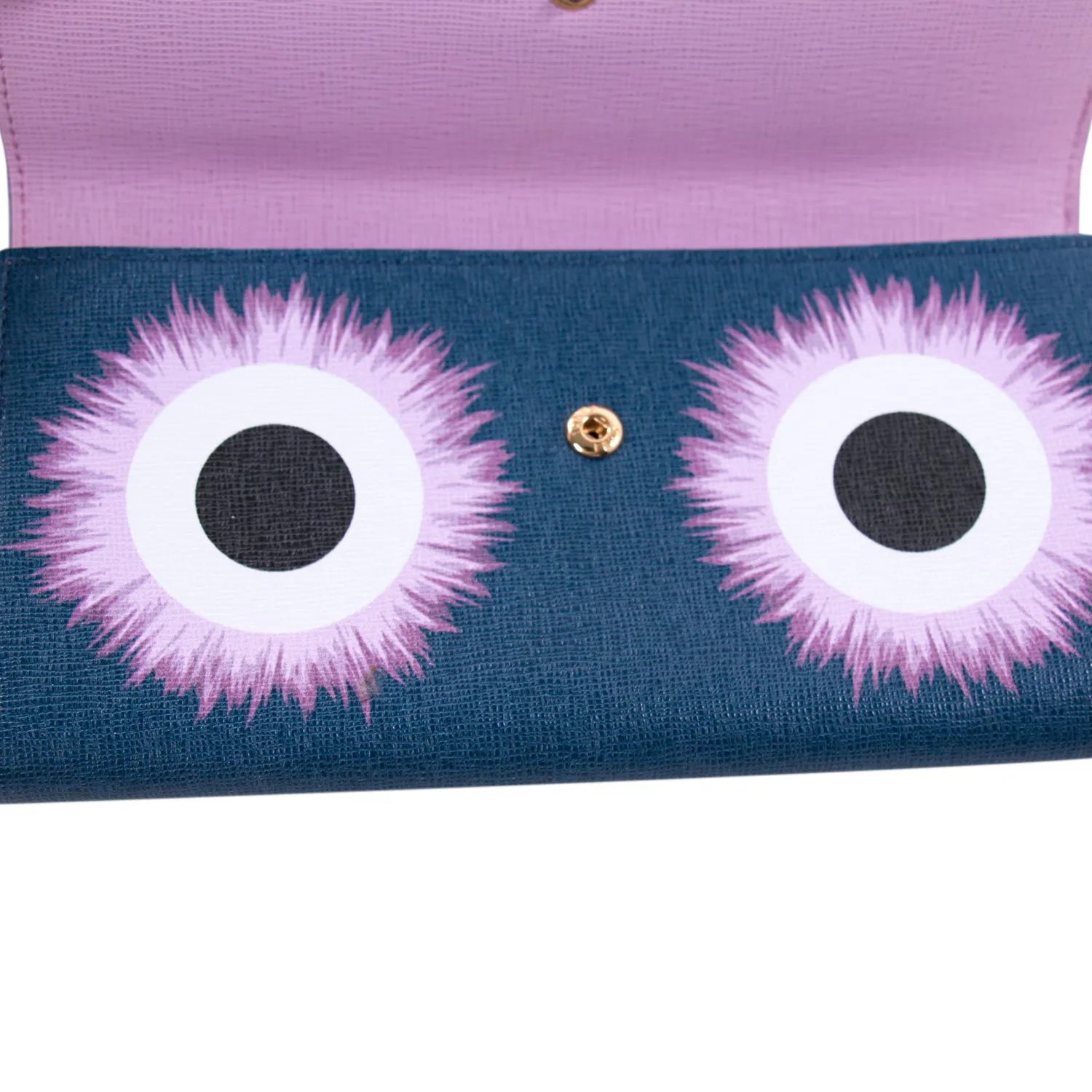 Fendi Monster Continental Wallet