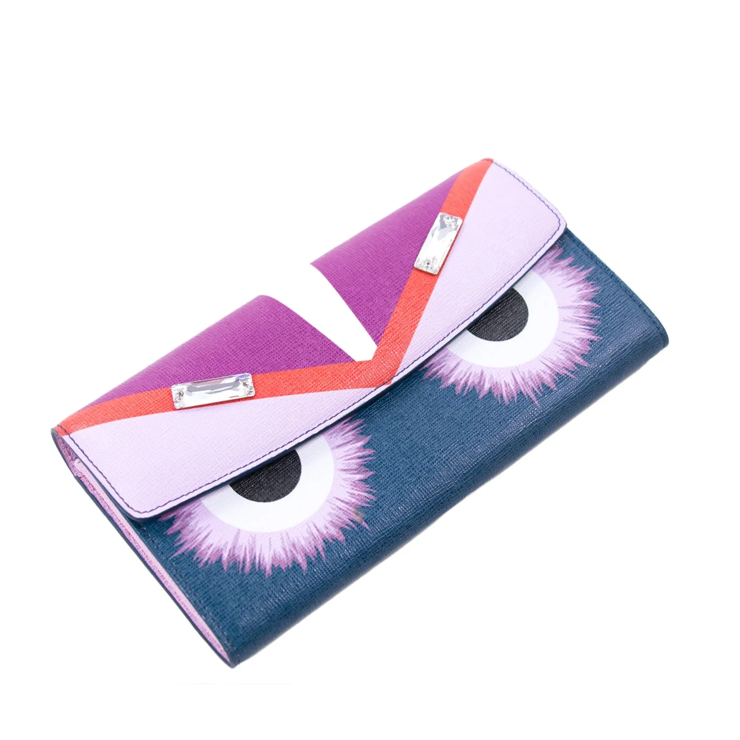 Fendi Monster Continental Wallet