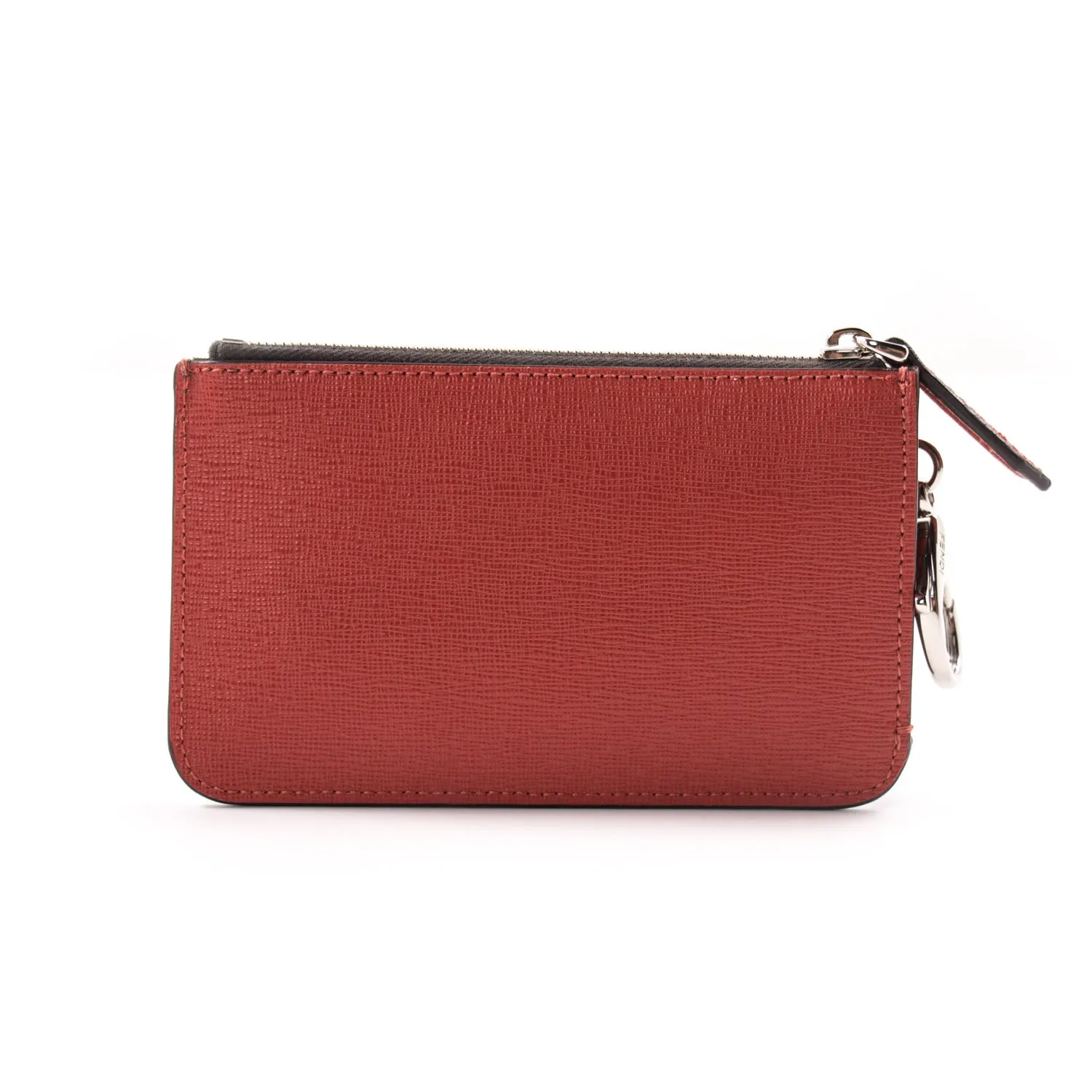 Fendi Monster Vitello Elite Leather Key Case
