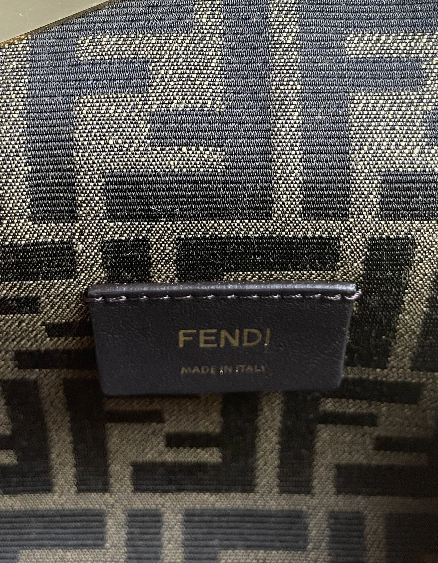 Fendi Poudre Lambskin Leather Small First Crossbody/Clutch Bag