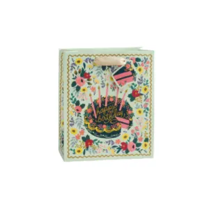 Floral Cake Gift Bag, Medium
