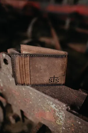 'Foreman' Men's Leather Money Clip Card II Wallet by STS Ranchwear (STS61989)