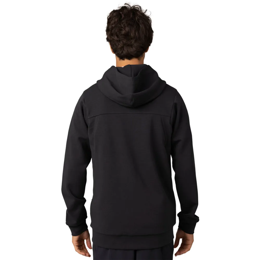 FOX RISE ZIP FLEECE HOODY [BLACK]