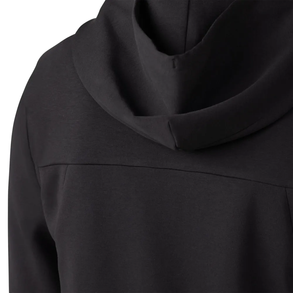 FOX RISE ZIP FLEECE HOODY [BLACK]