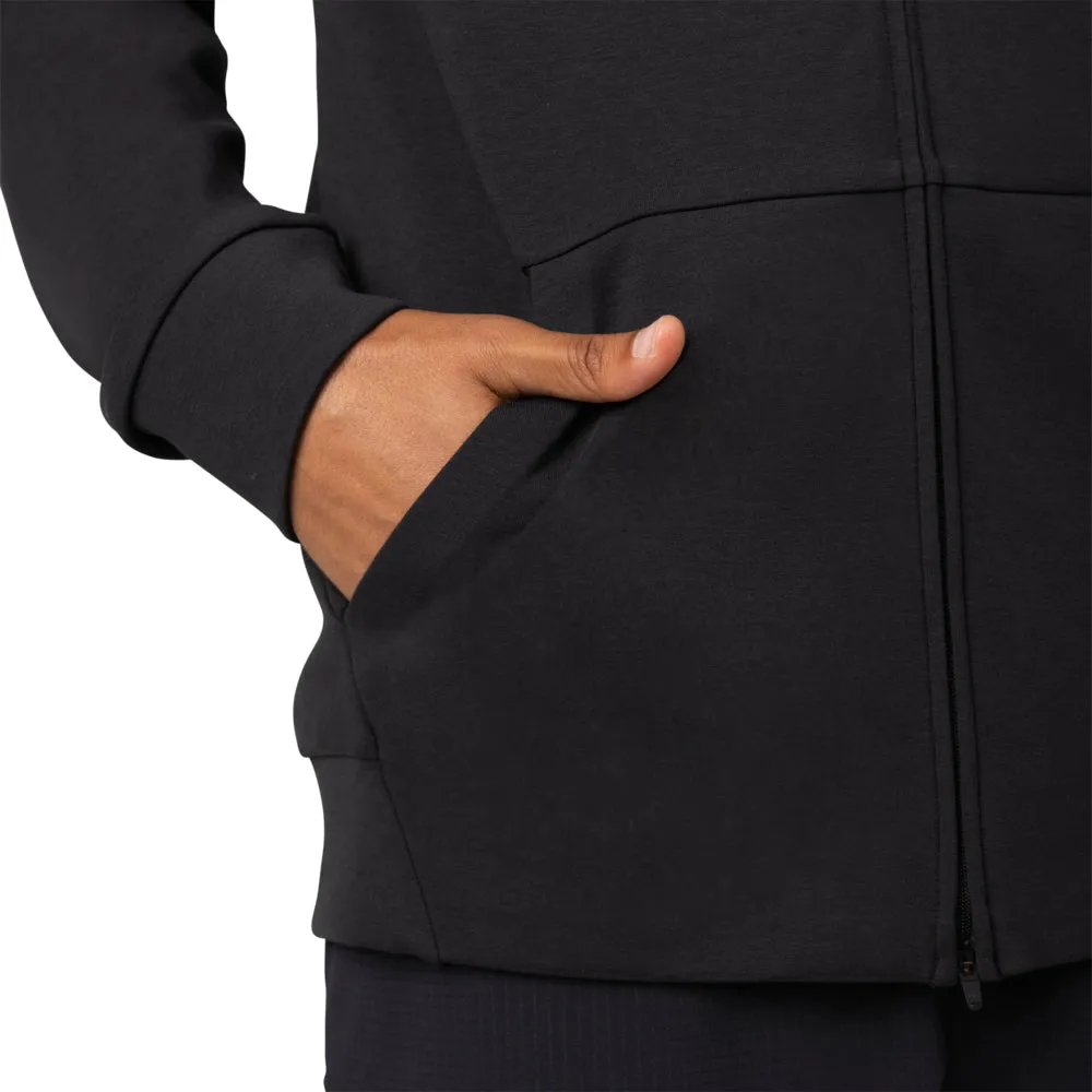 FOX RISE ZIP FLEECE HOODY [BLACK]