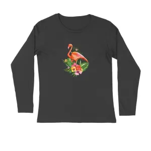 Full Sleeves Round Neck (Men) - Fashionable Flamingo (7 Colours)