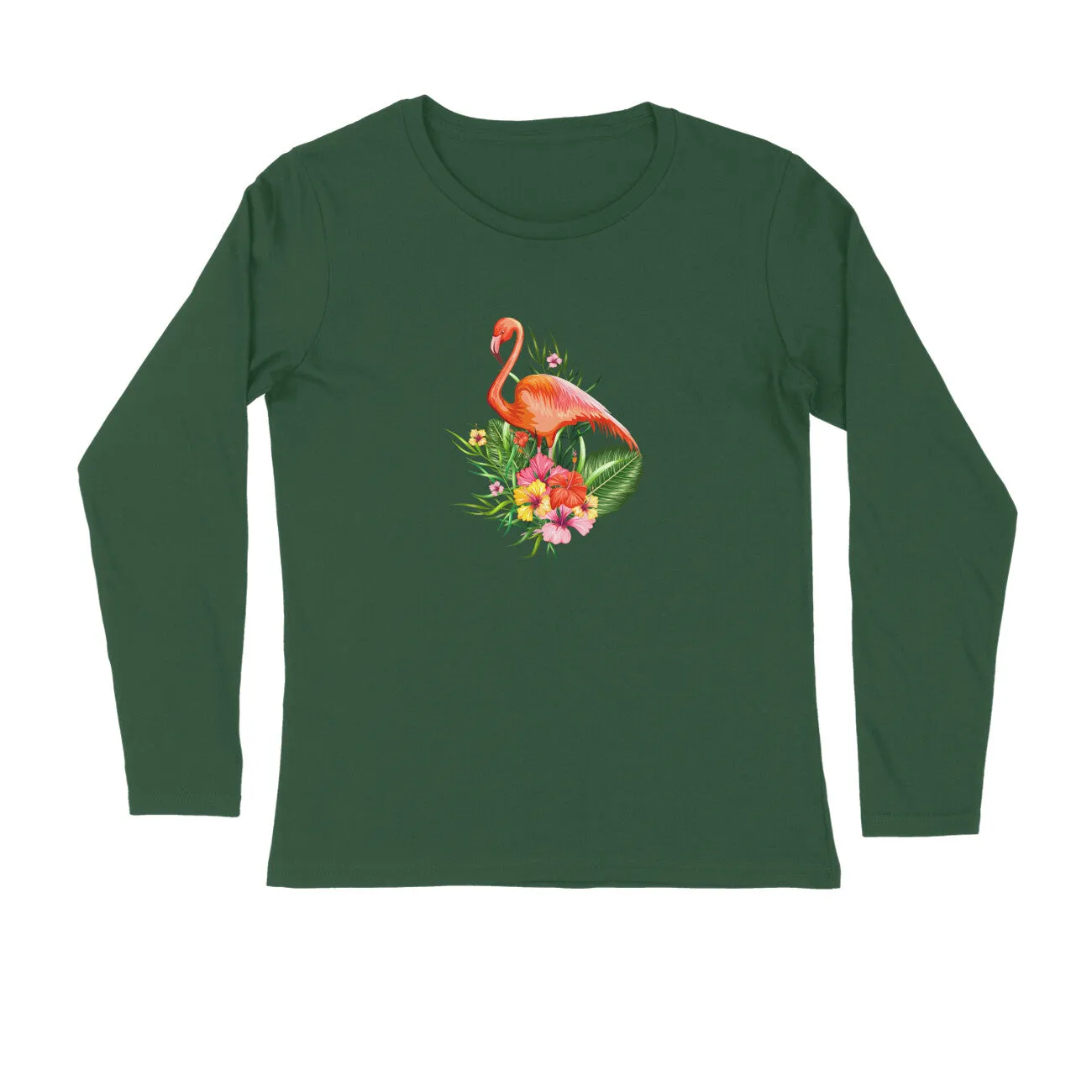 Full Sleeves Round Neck (Men) - Fashionable Flamingo (7 Colours)