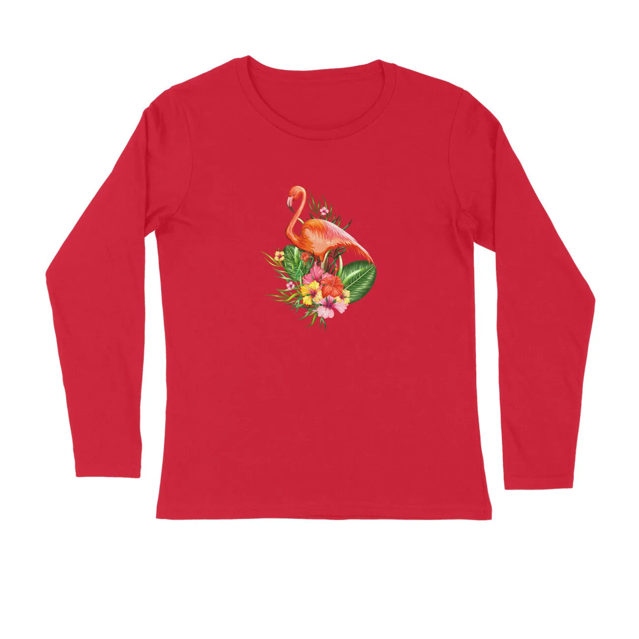 Full Sleeves Round Neck (Men) - Fashionable Flamingo (7 Colours)