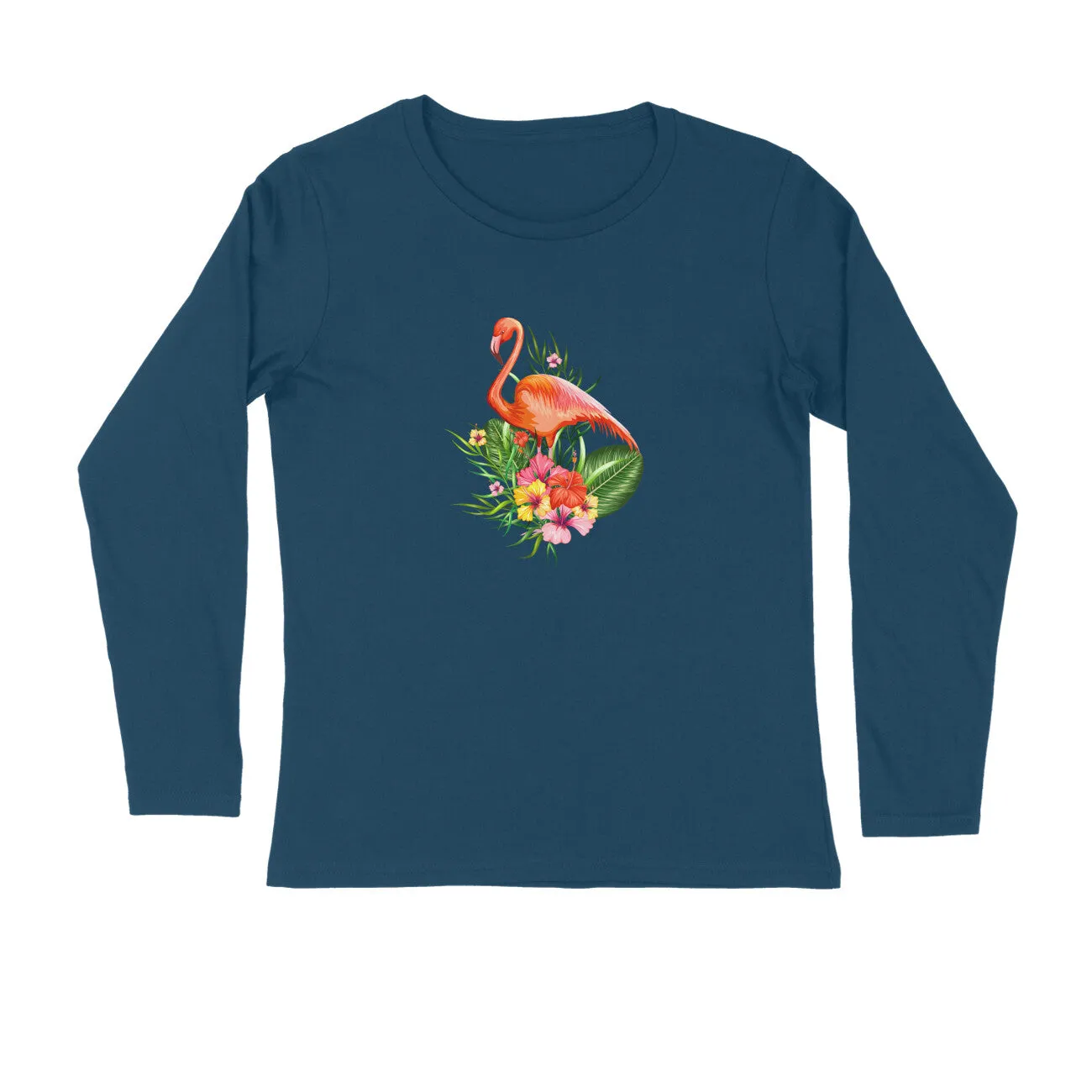 Full Sleeves Round Neck (Men) - Fashionable Flamingo (7 Colours)