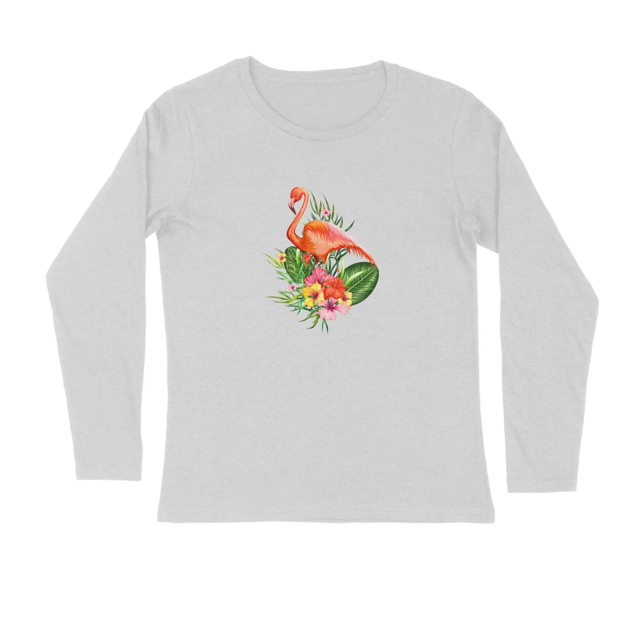 Full Sleeves Round Neck (Men) - Fashionable Flamingo (7 Colours)