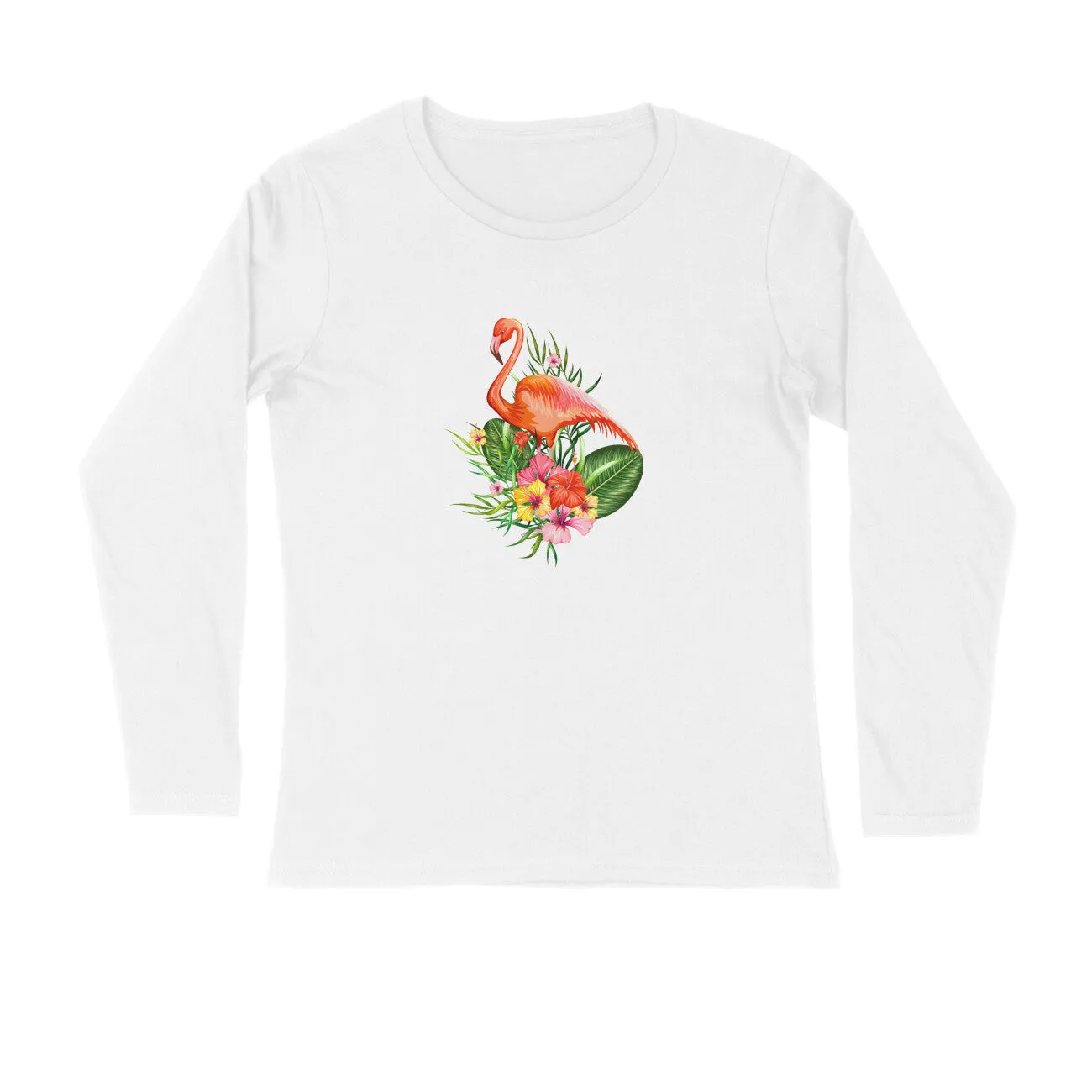 Full Sleeves Round Neck (Men) - Fashionable Flamingo (7 Colours)