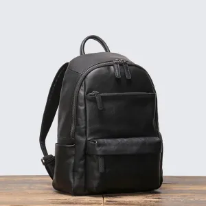 Genuine Leather Unisex Backpack