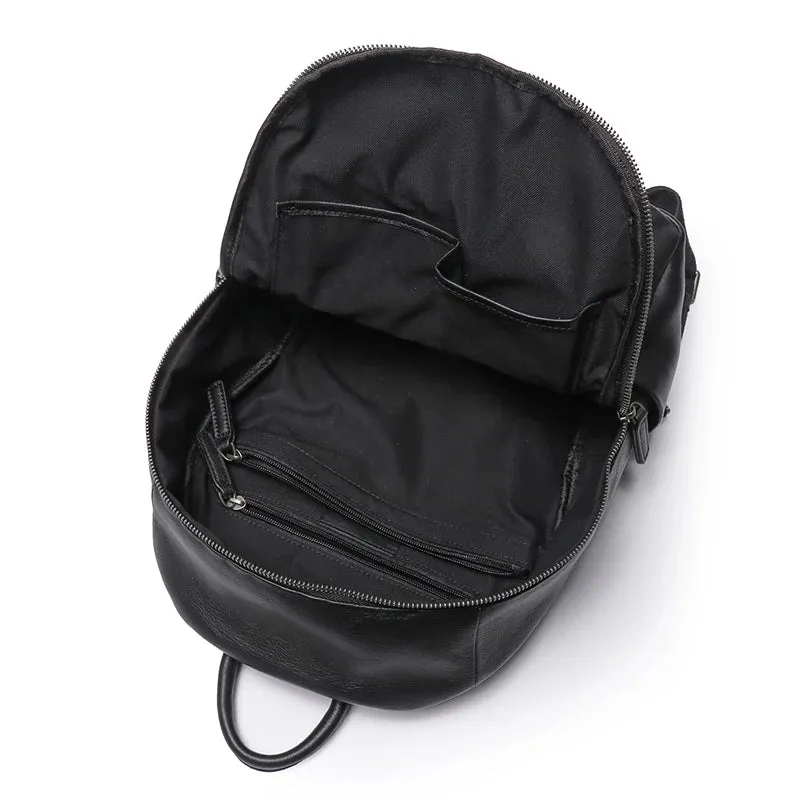 Genuine Leather Unisex Backpack