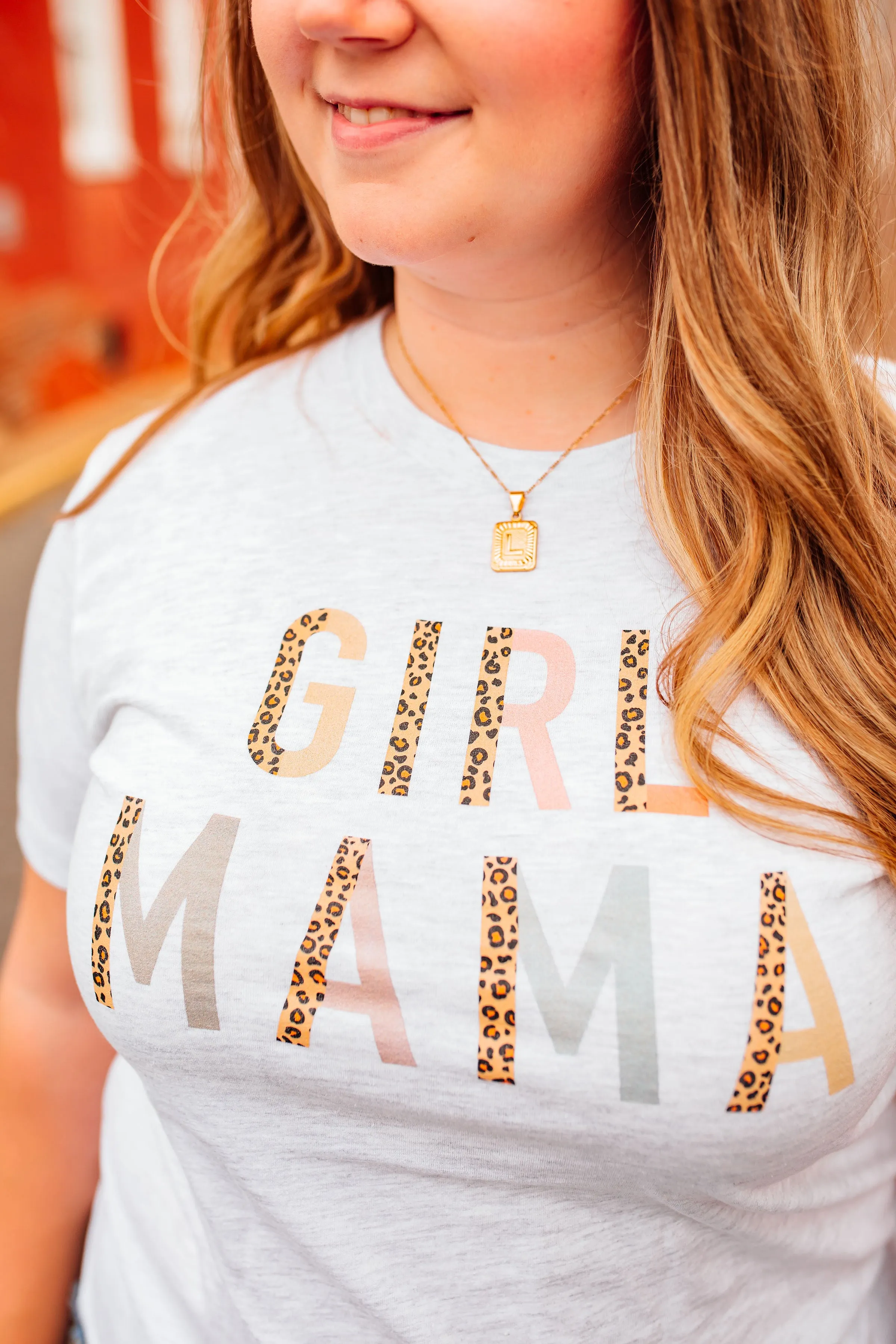 Girl Mama Pastel Leopard © Unisex Top