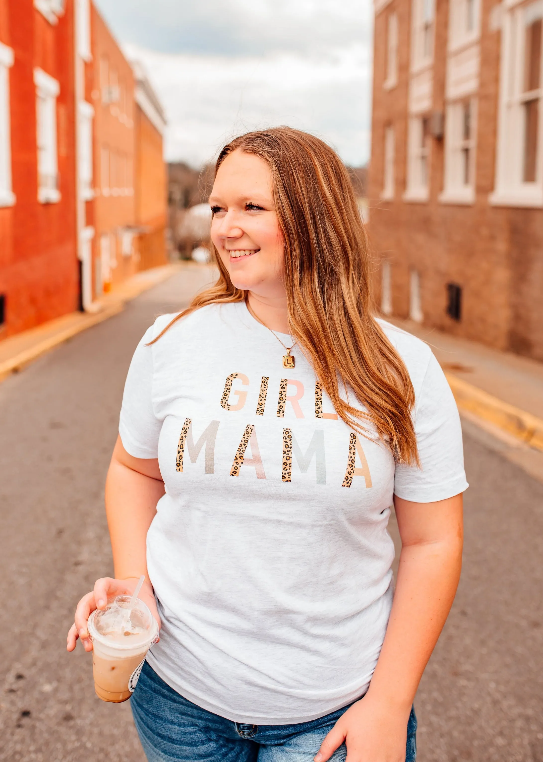 Girl Mama Pastel Leopard © Unisex Top