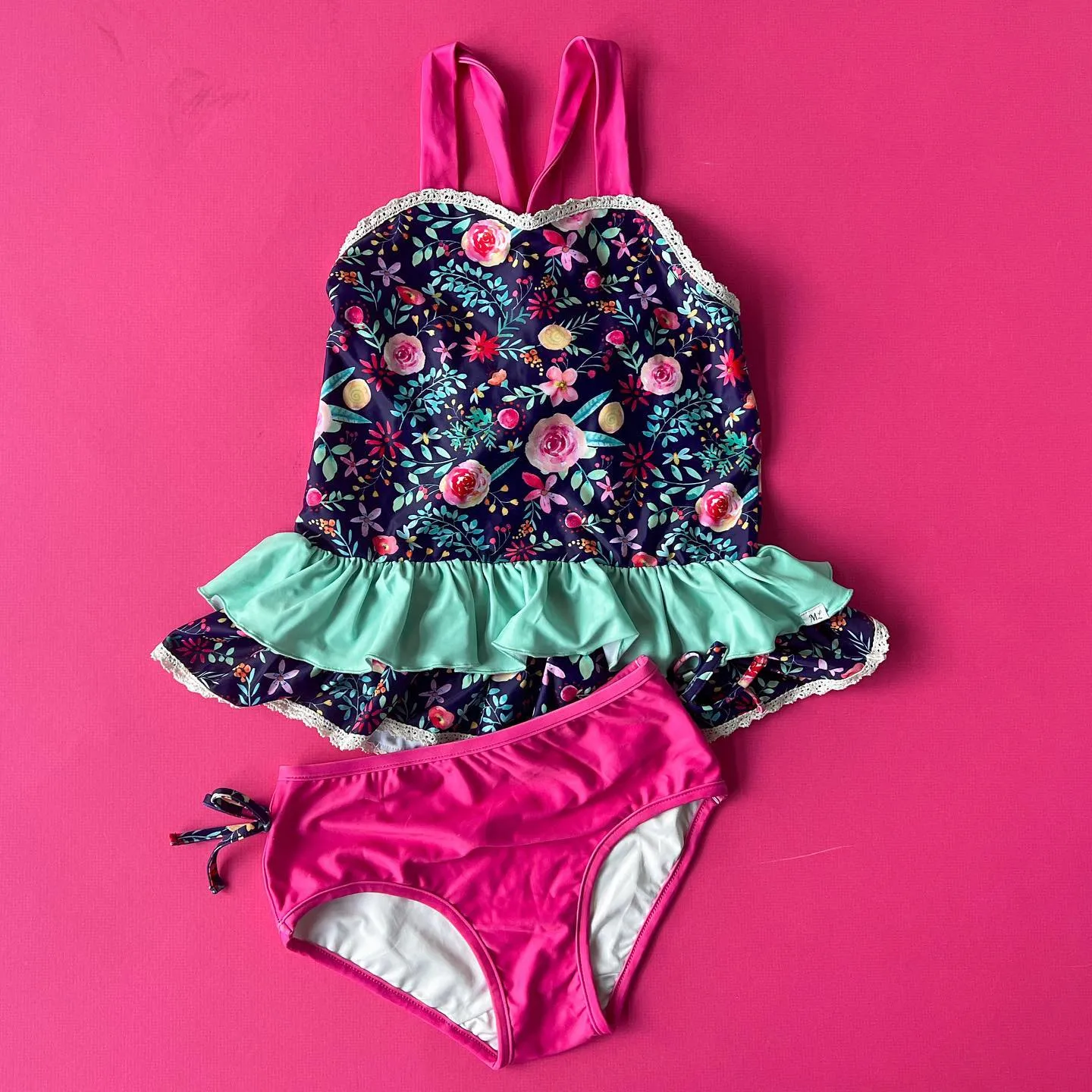 Girls Tankini Set-Florida Coast 4.0.